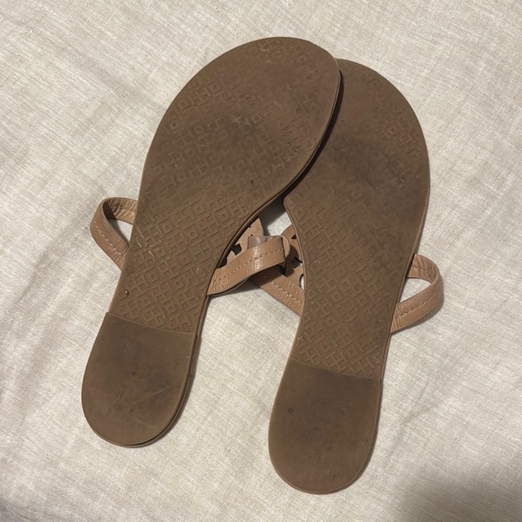 Tory Burch Tan Leather Sandals - Picture 2 of 2